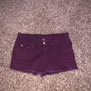 Violet shorts